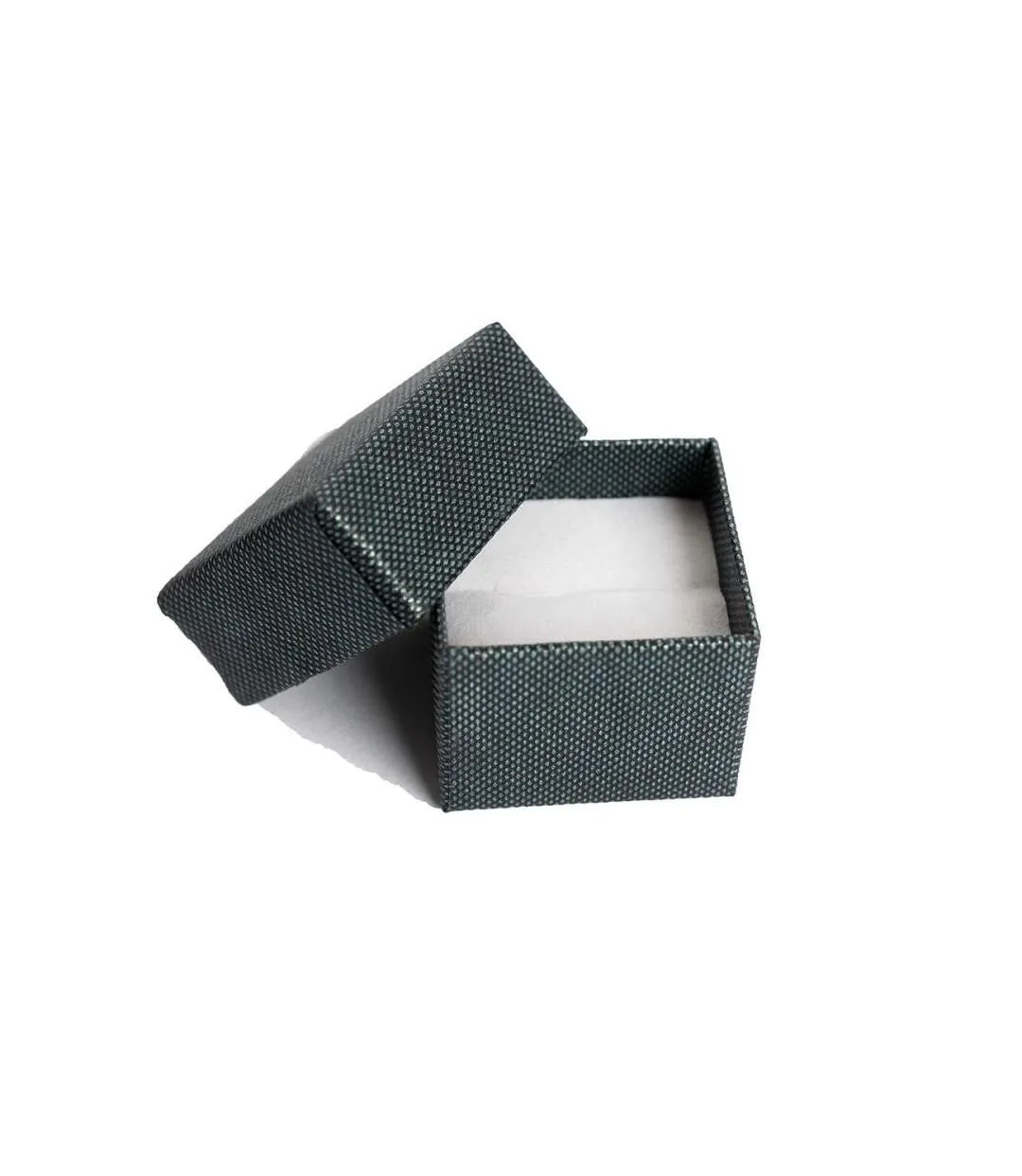 Coffret Bague Femme Céramique Acier Trêfle